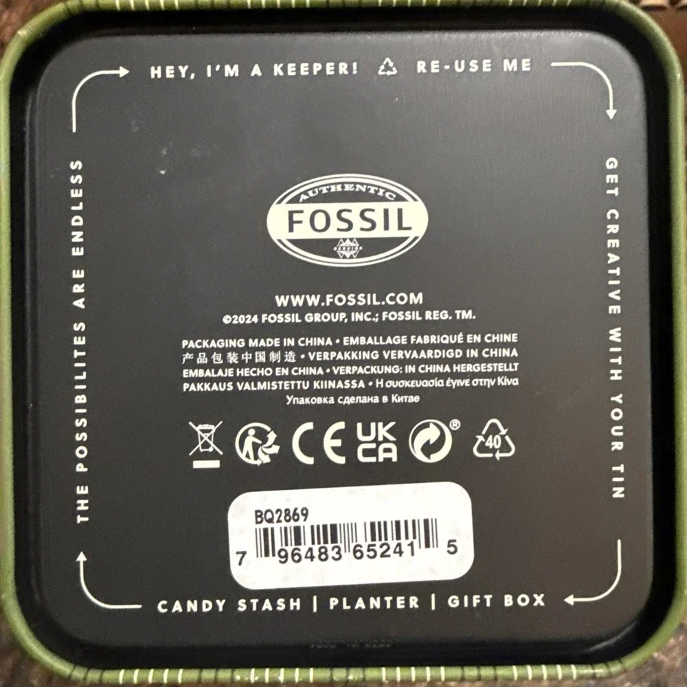 Fossil Autocross BQ2878 Mens Multifunction Blue Sunray Dial Watch NIB Nice!